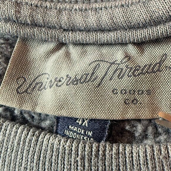 📌Universal Thread Cozy Washed-out Look Long Sleeves Plus Size Sweater Pullover - Picture 12 of 15